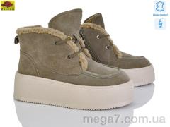 Ботинки, Mei De Li оптом B7788-4 khaki