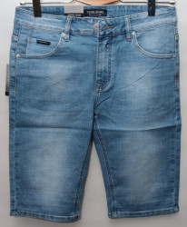 Шорты джинсовые мужские SUPER JEANS оптом 05824316 J8809-43