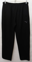 Спортивные штаны мужские на флисе (black) оптом Турция 40938165 03-31