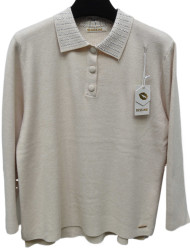 Свитера женские БАТАЛ оптом 75604128 A5571-136