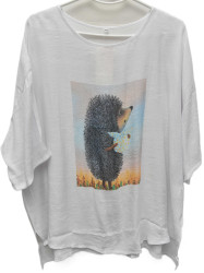 Футболки женские ПОЛУБАТАЛ оптом 68123507 3301-29