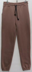 Спортивные штаны женские на флисе оптом Sharm 07814526 01 -2