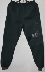 Спортивные штаны мужские на флисе (khaki) оптом 81239504 05-49