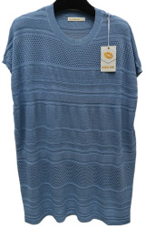 Футболки жіночі БАТАЛ оптом Kiss Me 