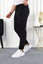 Спортивні штани чоловічі (чорний) оптом 2BRO  