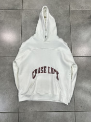 Худі чоловічі на флісі оптом THREE BLACK 