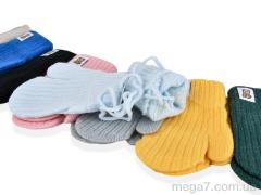 Варежки, RuBi оптом 1857 mix