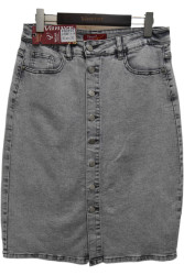 Юбки джинсовые женские БАТАЛ оптом 85623710 81980-128