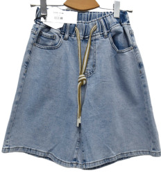Шорти джинсові жіночі DKNSEL ПОЛУБАТАЛ оптом