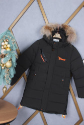 Куртки зимние подростковые (черный) оптом Китай 54172806 D-96-15